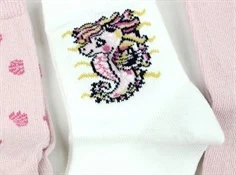 Name It bright white/sea mix strømper (5-pak)